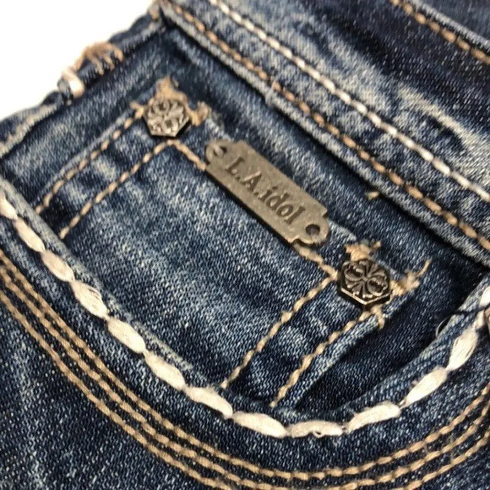 PREMIUM L.A. IDOL SKINNY FLAP JEANS 26x30 😎